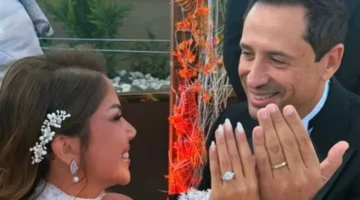 صور حفل زفاف أحمد سالم مقدم برنامج كلمة أخيرة تجمع نجوم الفن والإعلام في حسابات التواصل الاجتماعي